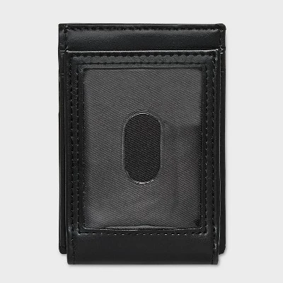 Men's RFID Card Case - Goodfellow & Co™ Black 7 Men's RFID Card Case - Goodfellow & Co™ Black - Image 5