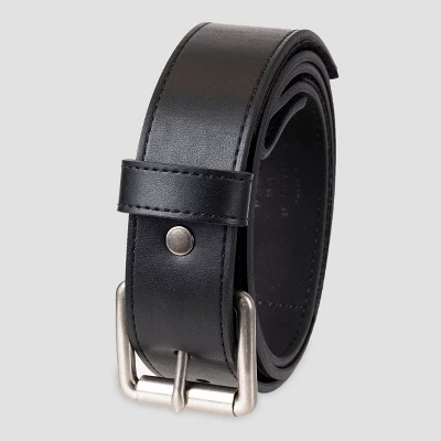 Men's Adjustable Sensory Friendly Adaptive Rivet And Roller Buckle Belt - Goodfellow & Co™ 3 Men's Adjustable Sensory Friendly Adaptive Rivet And Roller Buckle Belt - Goodfellow & Co™
