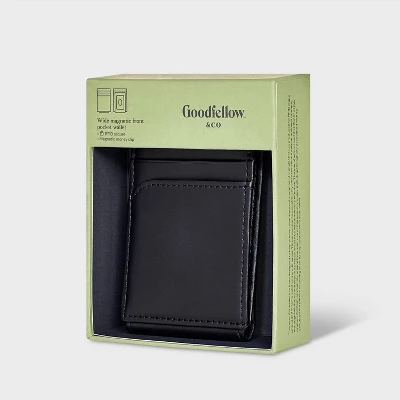Men's RFID Card Case - Goodfellow & Co™ Black 3 Men's RFID Card Case - Goodfellow & Co™ Black
