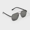 Men's Square Aviator Metal Sunglasses - Goodfellow & Co™ Black 1 Men's Square Aviator Metal Sunglasses - Goodfellow & Co™ Black -Men Fashion GUEST 184d6647 fe90 4667 bb5a 6cdc85bb3c3a