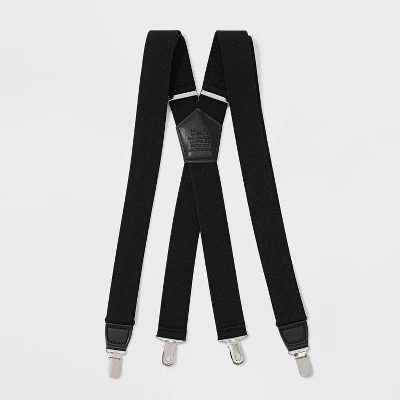 Men's Stretch Suspender - Goodfellow & Co™ Black One Size 3 Men's Stretch Suspender - Goodfellow & Co™ Black One Size