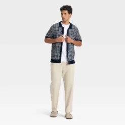 Men's Short Sleeve Full Button Sweater - Goodfellow & Co™ 5 Men's Short Sleeve Full Button Sweater - Goodfellow & Co™ -Men Fashion GUEST 248ab7b0 e698 41e5 a09d 40674fed14ef