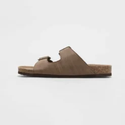 Men's Ashwin Two Band Footbed Sandals - Goodfellow & Co™