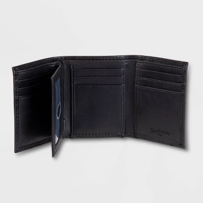 RFID Extra-Capacity Trifold Wallet - Goodfellow & Co™ Black One Size 3 RFID Extra-Capacity Trifold Wallet - Goodfellow & Co™ Black One Size