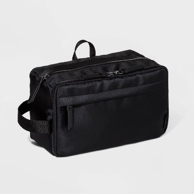 Men's Dopp Kit Clutch - Goodfellow & Co™ Black One Size 3 Men's Dopp Kit Clutch - Goodfellow & Co™ Black One Size