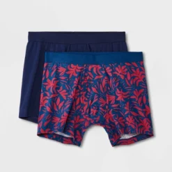 Men's Floral Print Boxer Briefs 2pk - Goodfellow & Co™ Blue/Red 9 Men's Floral Print Boxer Briefs 2pk - Goodfellow & Co™ Blue/Red -Men Fashion GUEST 35624a2b 4b47 4f8c a216 51c6bf5c4aaa