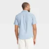 Men's Short Sleeve Poplin Shirt - Goodfellow & Co™ Aqua Blue -Men Fashion GUEST 38b3f301 128e 460b 999f 416238483d53