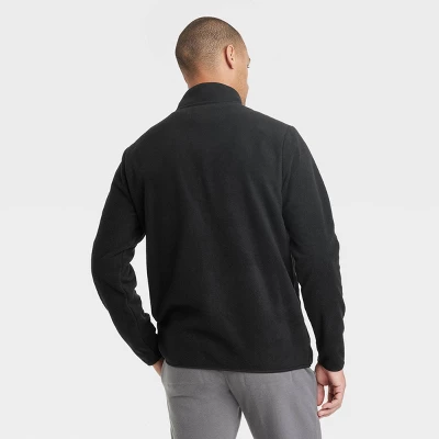 Men's Quarter-Zip Fleece Sweatshirt - Goodfellow & Co™ 3 Men's Quarter-Zip Fleece Sweatshirt - Goodfellow & Co™