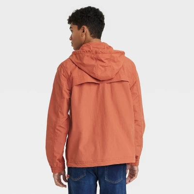 Men's Elevated Rain Jacket - Goodfellow & Co™ Orange 3 Men's Elevated Rain Jacket - Goodfellow & Co™ Orange