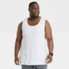 Men's Big & Tall 4pk Tank Top - Goodfellow & Co™ White 1 Men's Big & Tall 4pk Tank Top - Goodfellow & Co™ White -Men Fashion GUEST 3ca98ed5 4252 421d bd83 2035c7ccc5ae
