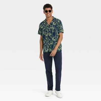 Men's Floral Print Button-Down Shirt - Goodfellow & Co™ 4 Men's Floral Print Button-Down Shirt - Goodfellow & Co™ - Image 2