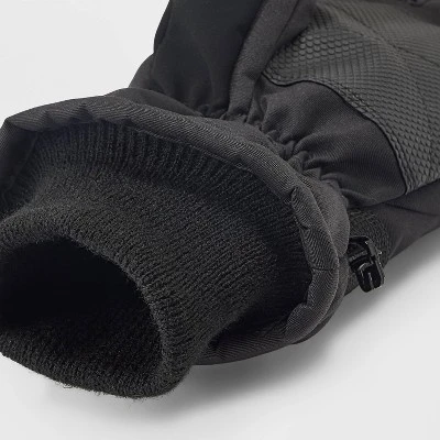 Men's Patchwork Zip Pocket Ski Gloves - Goodfellow & Co™ Navy Blue 4 Men's Patchwork Zip Pocket Ski Gloves - Goodfellow & Co™ Navy Blue - Image 2