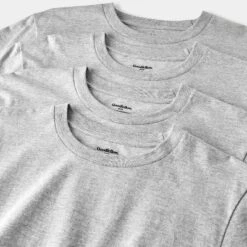 Men's Short Sleeve Crewneck T-Shirt - Goodfellow & Co™ Heathered Gray -Men Fashion GUEST 4784b631 1dd1 4e01 be45 14777769a23a