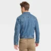 Men's Midwash Denim Trucker Jacket - Goodfellow & Co™ Blue 2 Men's Midwash Denim Trucker Jacket - Goodfellow & Co™ Blue -Men Fashion GUEST 485b2010 6c51 4ee1 9fbb 6f029e89805a