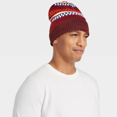 Men's Fairisle Lined Beanie - Goodfellow & Co™ 3 Men's Fairisle Lined Beanie - Goodfellow & Co™