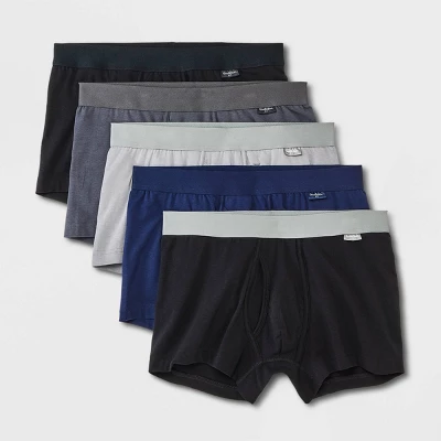 Men's Trunks 5pk - Goodfellow & Co™ Gray/Blue/Black 6 Men's Trunks 5pk - Goodfellow & Co™ Gray/Blue/Black - Image 4