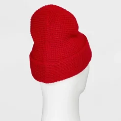 Men's Waffle Knit Value Beanie - Goodfellow & Co™ Red