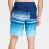 Men's 9" Striped Swim Shorts - Goodfellow & Co™ Navy Blue -Men Fashion GUEST 51265b68 aac7 49ff b270 2ddeb504a186