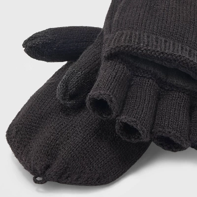 Men's Convertible Flip Top Mittens - Goodfellow & Co™ One Size Fits Most 3 Men's Convertible Flip Top Mittens - Goodfellow & Co™ One Size Fits Most