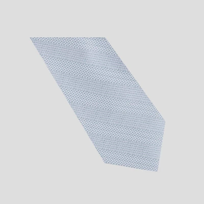 Men's Non Solid Striped Tie - Goodfellow & Co™ Silver 4 Men's Non Solid Striped Tie - Goodfellow & Co™ Silver - Image 2