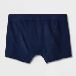 Men's Floral Leaf Print Trunks 2pk - Goodfellow & Co™ Blue/Orange