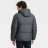 Men's Solid Midweight Puffer Jacket - Goodfellow & Co™ Heathered Gray 1 Men's Solid Midweight Puffer Jacket - Goodfellow & Co™ Heathered Gray -Men Fashion GUEST 5f7cb25b 65ba 4f83 bb74 b92556b98b15