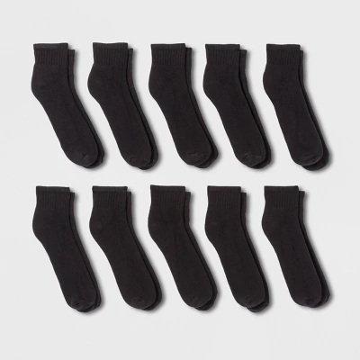 Men's Quarter Socks 10pk - Goodfellow & Co 6-12 5 Men's Quarter Socks 10pk - Goodfellow & Co 6-12 - Image 3