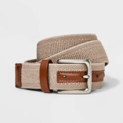 Men's Solid Stretch Belt - Goodfellow & Co™ Khaki 7 Men's Solid Stretch Belt - Goodfellow & Co™ Khaki -Men Fashion GUEST 6c2d58c1 ad0d 4dba 93f7 bc35b3886f26