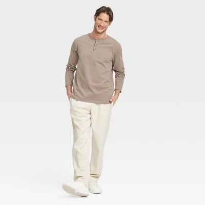 Men's Vintage Long Sleeve Henley Shirt - Goodfellow & Co™ 4 Men's Vintage Long Sleeve Henley Shirt - Goodfellow & Co™ - Image 2