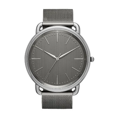 Men's Mesh Strap Watch - Goodfellow & Co™ Dark Gray 3 Men's Mesh Strap Watch - Goodfellow & Co™ Dark Gray