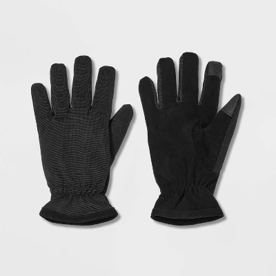 Men's Hybrid Touch With Thinsulate Gloves - Goodfellow & Co™ Black 3 Men's Hybrid Touch With Thinsulate Gloves - Goodfellow & Co™ Black