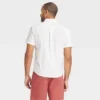 Men's Short Sleeve Poplin Shirt - Goodfellow & Co™ Heathered White 2 Men's Short Sleeve Poplin Shirt - Goodfellow & Co™ Heathered White -Men Fashion GUEST 72117d22 ec54 4846 b867 11211a662033