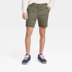 Men's Every Wear 7" Slim Fit Flat Front Chino Shorts - Goodfellow & Co™ -Men Fashion GUEST 7239cd90 0838 4de0 810e 5bef4986ee7b