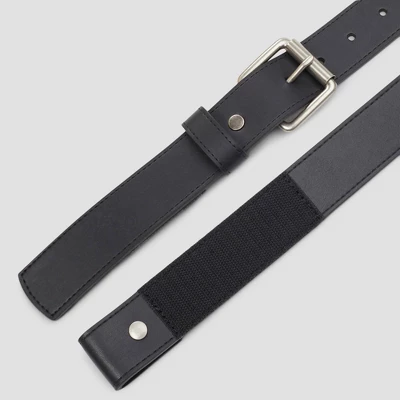 Men's Adjustable Sensory Friendly Adaptive Rivet And Roller Buckle Belt - Goodfellow & Co™ 5 Men's Adjustable Sensory Friendly Adaptive Rivet And Roller Buckle Belt - Goodfellow & Co™ - Image 3