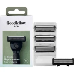 5 Blade Cartridges - 4ct - Goodfellow & Co™
