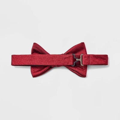 Men's Pre-Tied Satin Bow Tie - Goodfellow & Co™ Red One Size 3 Men's Pre-Tied Satin Bow Tie - Goodfellow & Co™ Red One Size