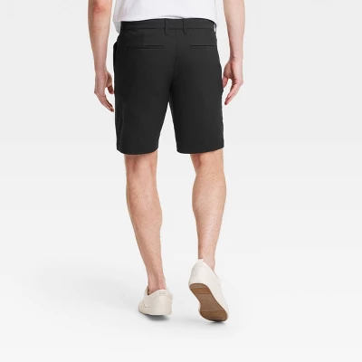Men's Regular Fit 9" Tech Chino Shorts - Goodfellow & Co™ 3 Men's Regular Fit 9" Tech Chino Shorts - Goodfellow & Co™