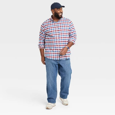 Men's Big & Tall Every Wear Long Sleeve Button-Down Shirt - Goodfellow & Co™ 4 Men's Big & Tall Every Wear Long Sleeve Button-Down Shirt - Goodfellow & Co™ - Image 2