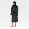 Men's Regular Fit Plush Robe - Goodfellow & Co™ Black S/M 1 Men's Regular Fit Plush Robe - Goodfellow & Co™ Black S/M -Men Fashion GUEST 8d87ac56 daa2 463f b525 035730092514