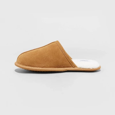 Men's Backless Scuff Slippers - Goodfellow & Co™ 3 Men's Backless Scuff Slippers - Goodfellow & Co™