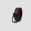 Men's Leather Strap With Heat Crease & Edge Stitch Belt - Goodfellow & Co™ Brown -Men Fashion GUEST 974010a9 e347 407c 835e a119363b297c