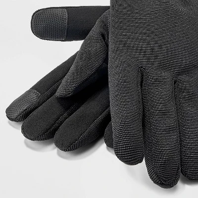 Men's Hybrid Touch Gloves - Goodfellow & Co™ Black 3 Men's Hybrid Touch Gloves - Goodfellow & Co™ Black