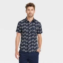 Men's Slim Fit Short Sleeve Button-Down Shirt - Goodfellow & Co™ 12 Men's Slim Fit Short Sleeve Button-Down Shirt - Goodfellow & Co™ -Men Fashion GUEST a31459a1 579f 4d89 806d 2e03f2f857ab
