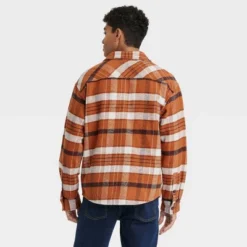 Men’s Heavyweight Long Sleeve Flannel Button Down Shirt – Goodfellow & Co™