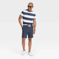 Men's 8" Everyday Relaxed Fit Pull-On Shorts - Goodfellow & Co™ Navy Blue 6 Men's 8" Everyday Relaxed Fit Pull-On Shorts - Goodfellow & Co™ Navy Blue -Men Fashion GUEST b27f6bce 0a25 4bae 9c71 9111f5238bd3