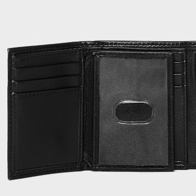 Men's RFID Trifold Wallet - Goodfellow & Co™ Black 6 Men's RFID Trifold Wallet - Goodfellow & Co™ Black - Image 4