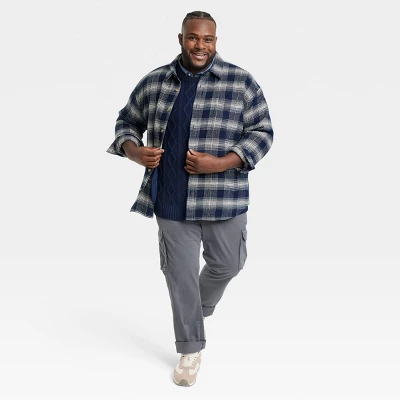 Men's Big & Tall Casual Fit Long Sleeve Collared Shirt - Goodfellow & Co™ 4 Men's Big & Tall Casual Fit Long Sleeve Collared Shirt - Goodfellow & Co™ - Image 2