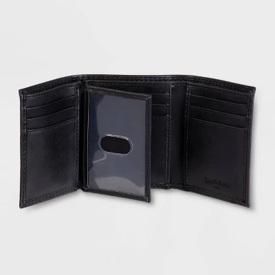 RFID Extra-Capacity Trifold Wallet - Goodfellow & Co™ Black One Size 4 RFID Extra-Capacity Trifold Wallet - Goodfellow & Co™ Black One Size - Image 2