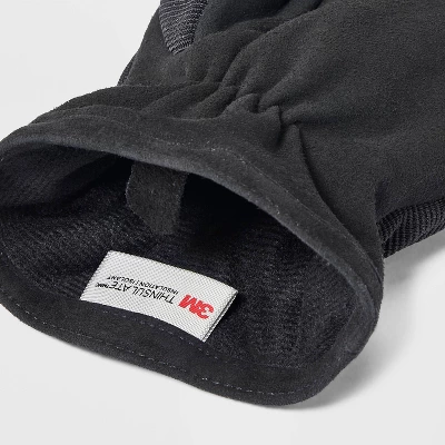 Men's Hybrid Touch Gloves - Goodfellow & Co™ Black 4 Men's Hybrid Touch Gloves - Goodfellow & Co™ Black - Image 2