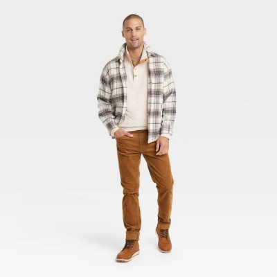 Men's Quilted Snap Pullover Sweatshirt - Goodfellow & Co™ 4 Men's Quilted Snap Pullover Sweatshirt - Goodfellow & Co™ - Image 2